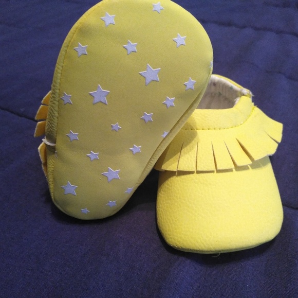 Yellow Moccasins - Picture 2 of 3